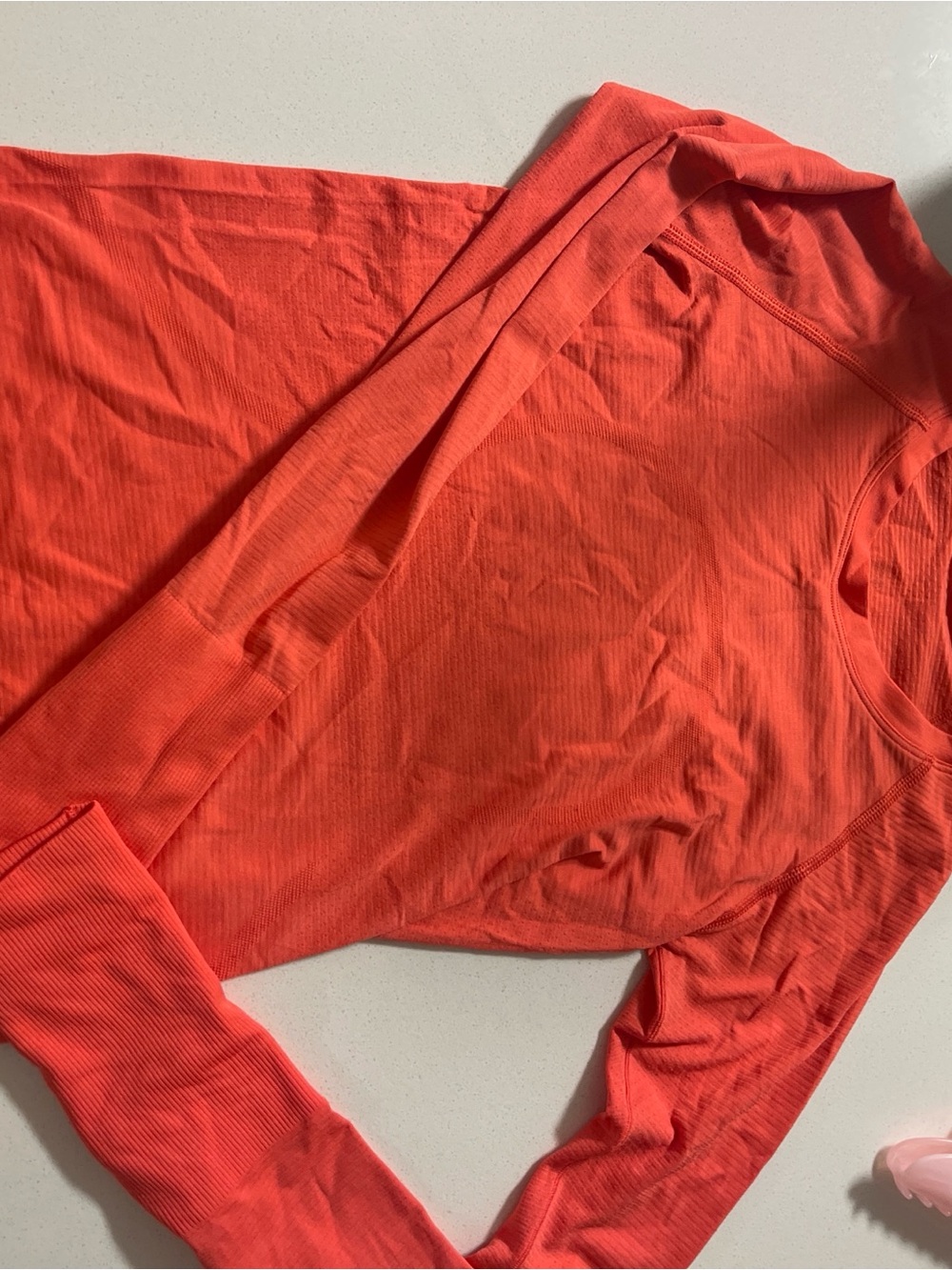 lululemon athletica Coral Long Sleeve Top
